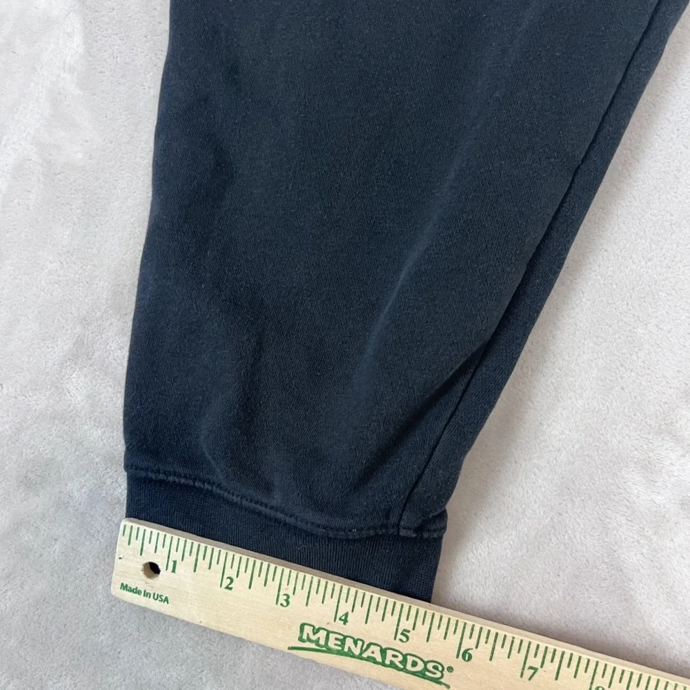 Nike Pants Womens XL Black Club Fleece Jogger Mid‎ Rise Gym Lounge Comfort